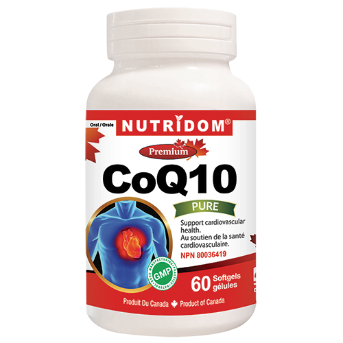 Nutridom CoQ10 100mg 60 Softgels